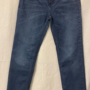 Levis 502  w26”xL27” w66 cm Dark Blue Denim Jeans niño
